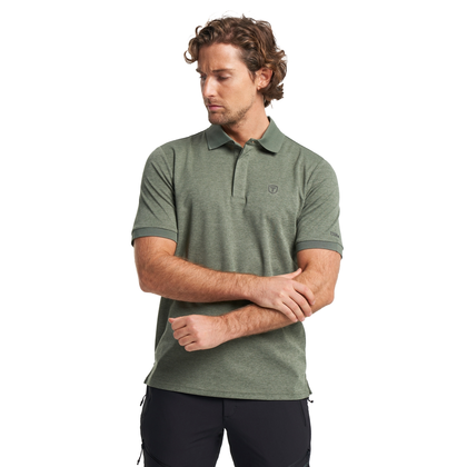Heren Polo Polo TXLite Melange beige