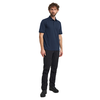 Heren Polo Polo TXLite Melange navy