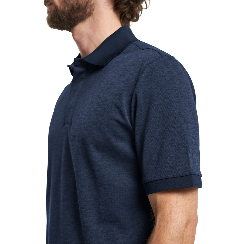 Heren Polo Polo TXLite Melange navy Tenson NAVY