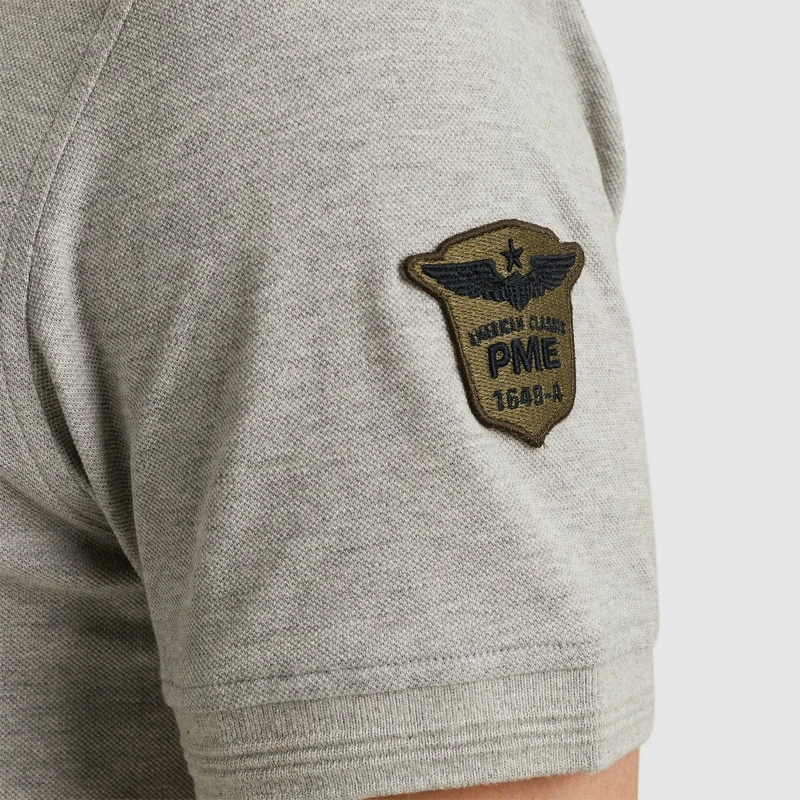 Heren Polo PPSS2502851 PME Legend GRIJS DESSIN