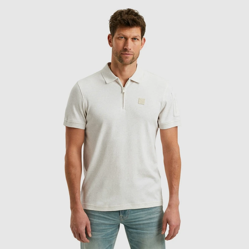 Heren Polo PPSS2503857 PME Legend OFF-WHITE