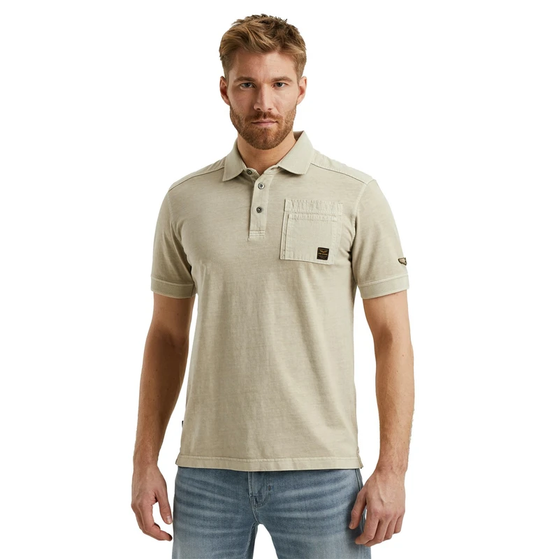 Heren Polo PPSS2503861 PME Legend OFF-WHITE