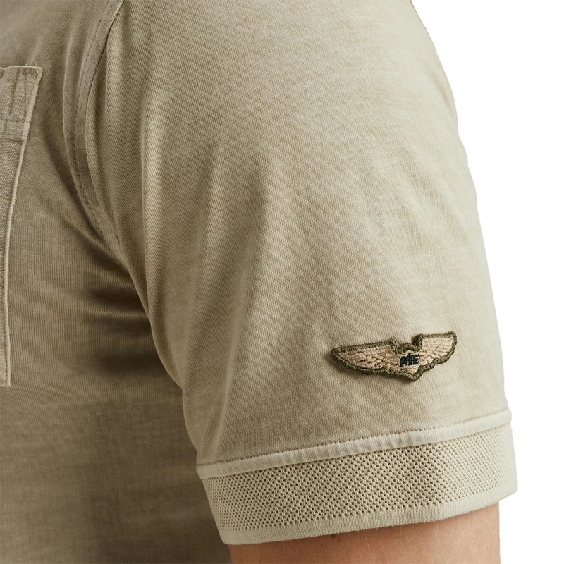 Heren Polo PPSS2503861 PME Legend OFF-WHITE