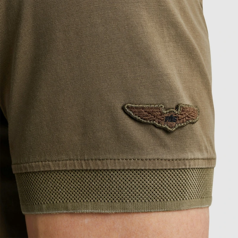 Heren Polo PPSS2503861 PME Legend MIDDEN BRUIN