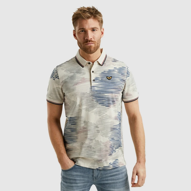 Heren Polo PPSS2503893 PME Legend OFF-WHITE