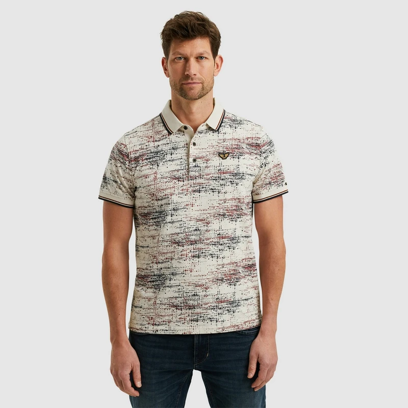 Heren Polo PPSS2503894 PME Legend OFF-WHITE