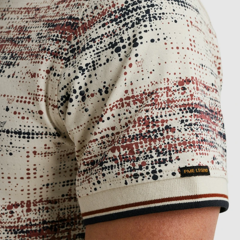 Heren Polo PPSS2503894 PME Legend OFF-WHITE