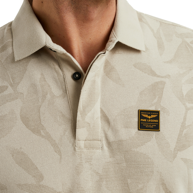 Heren Polo PPSS2504851 PME Legend OFF-WHITE