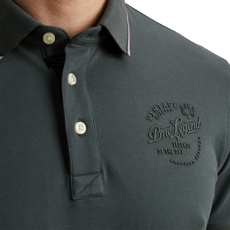 Heren Polo PPSS2504867 PME Legend ANTRACIET