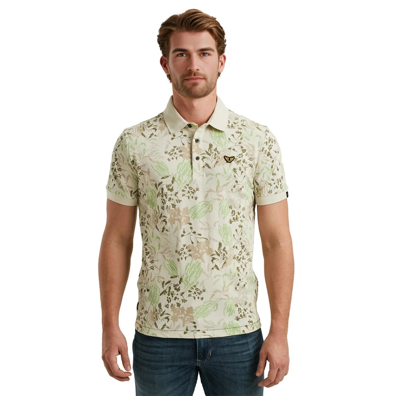 Heren Polo PPSS2504879 PME Legend OFF-WHITE