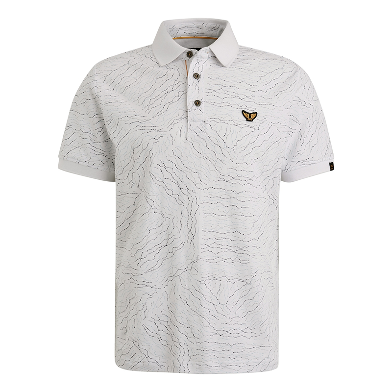 Heren Polo PPSS2505859 PME Legend WIT DESSIN