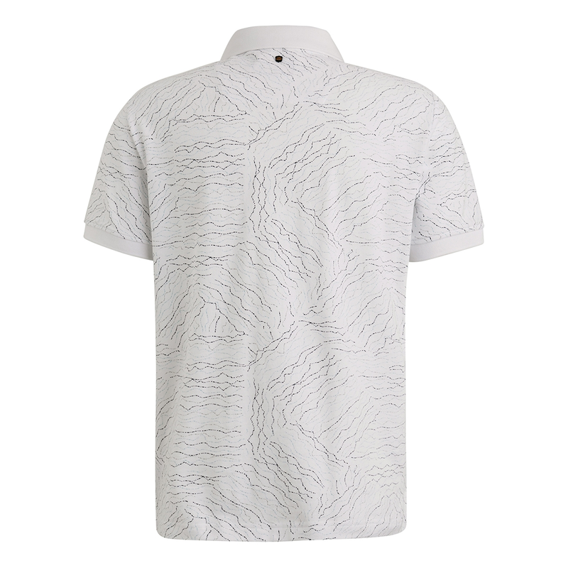 Heren Polo PPSS2505859 PME Legend WIT DESSIN