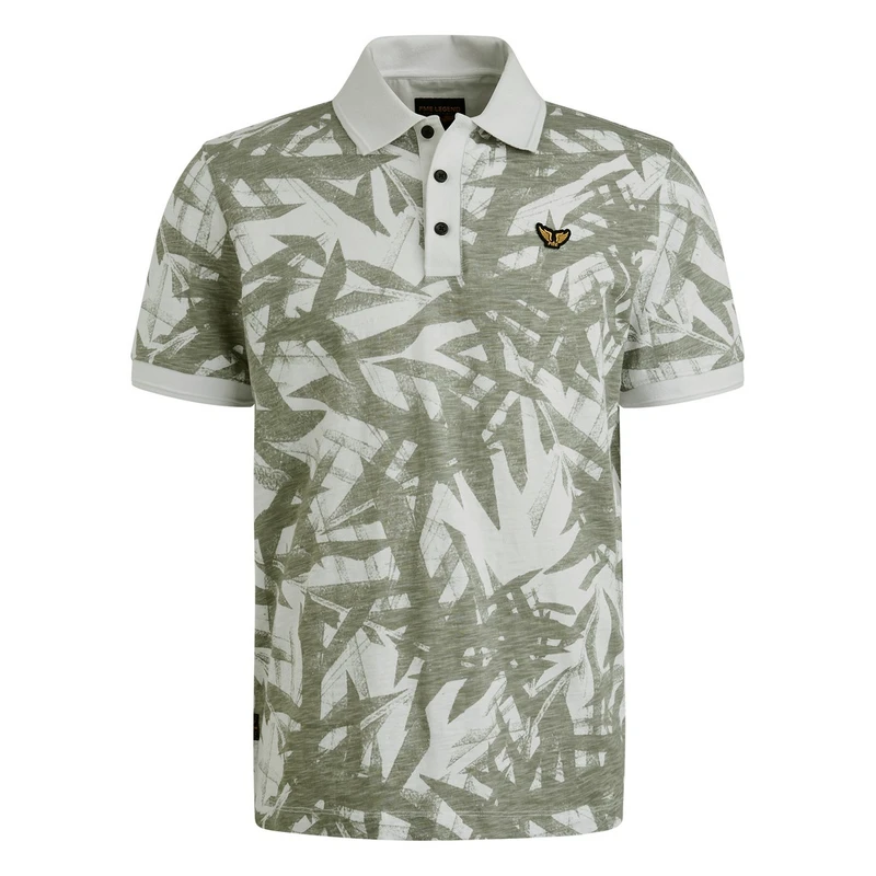 Heren Polo PPSS2505871 PME Legend WIT DESSIN