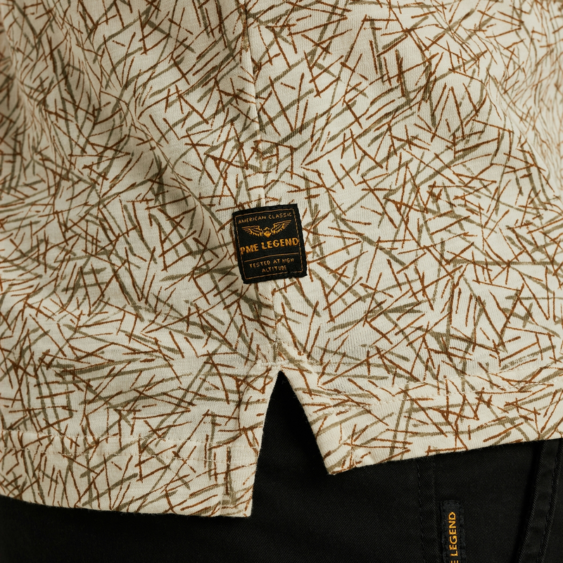 Heren Polo PPSS2506893 PME Legend ECRU