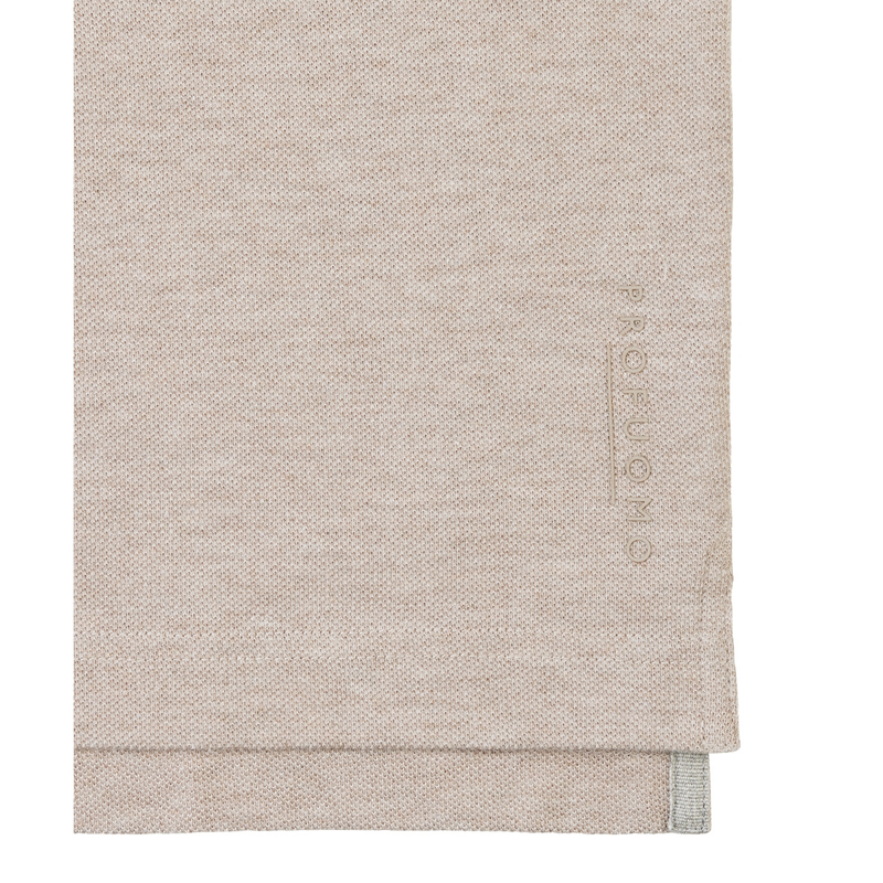 Heren Polo PPWD10019C Profuomo BEIGE