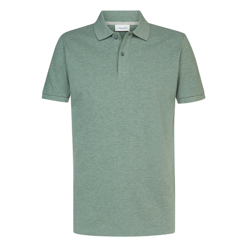 Heren Polo PPWD10019K Profuomo GROEN