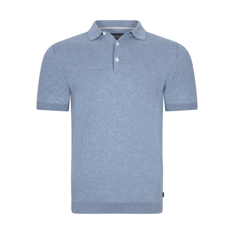 Heren Polo Sorrentino Cavallaro BLAUW MELE