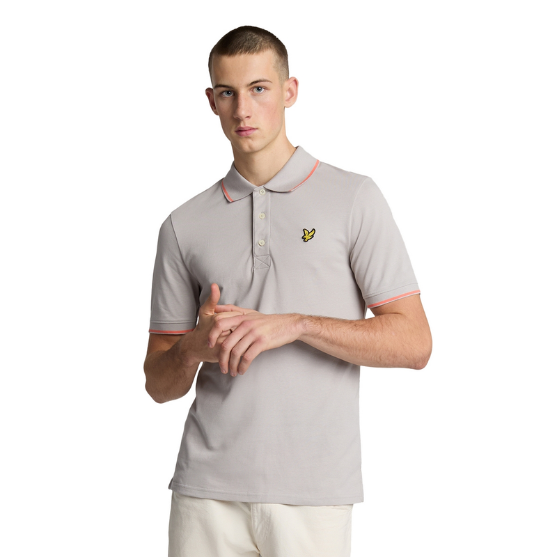 Heren Polo SP1524VOG.X734 Lyle and Scott GRIJS DESSIN