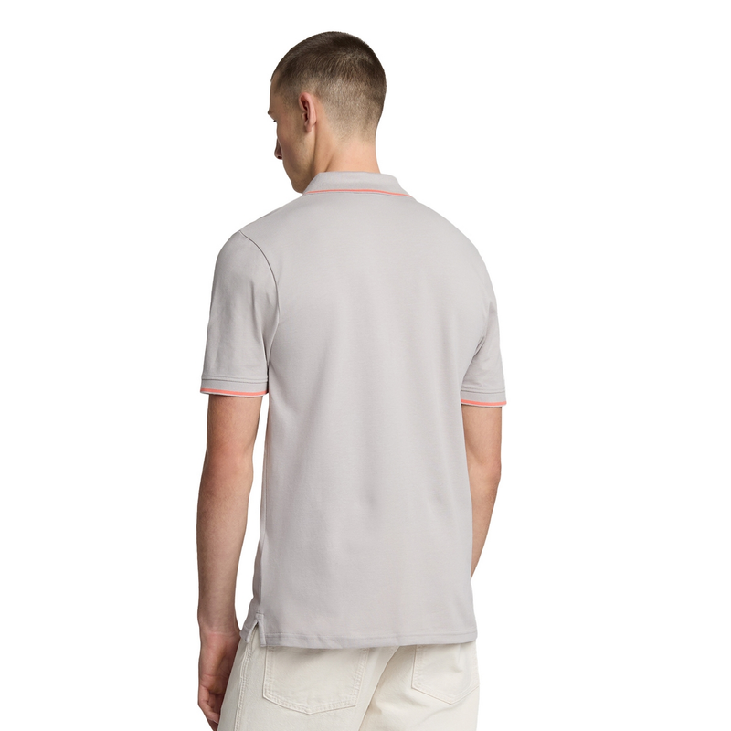Heren Polo SP1524VOG.X734 Lyle and Scott GRIJS DESSIN