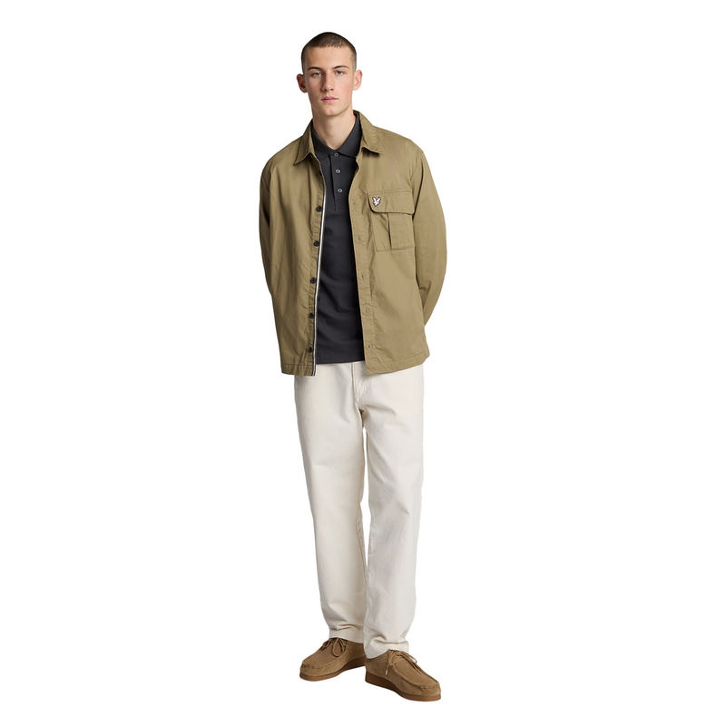 Heren Polo SP1524VOG.X735 Lyle and Scott ANTRACIET