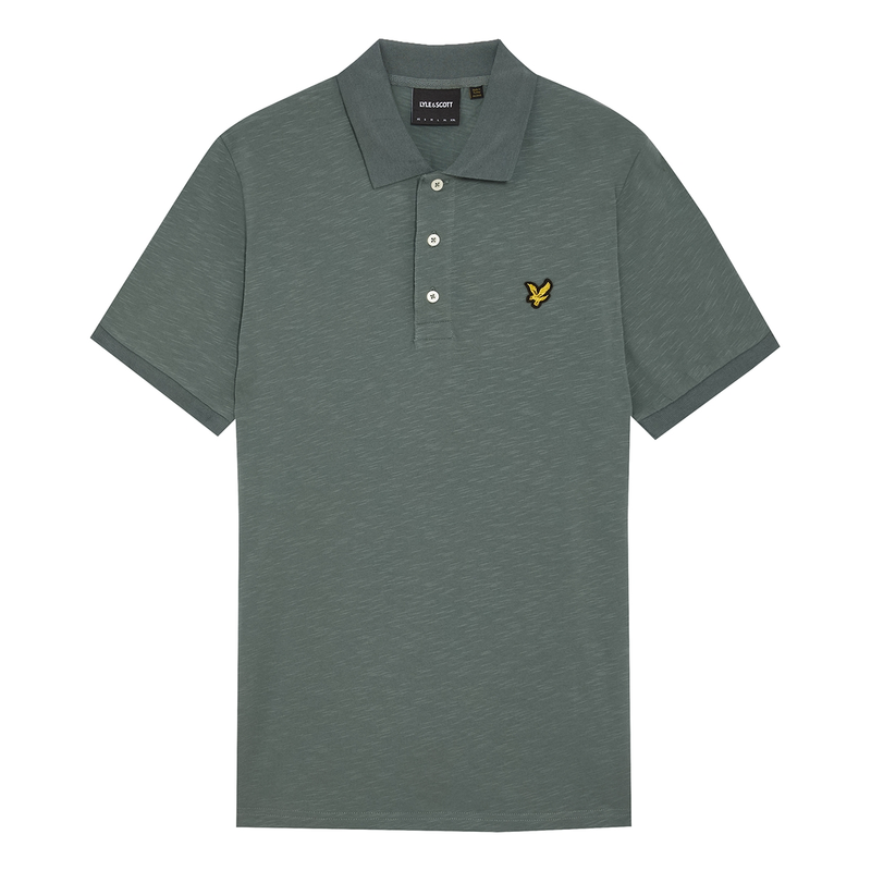 Heren Polo SP2000V.X583 Lyle and Scott GROEN