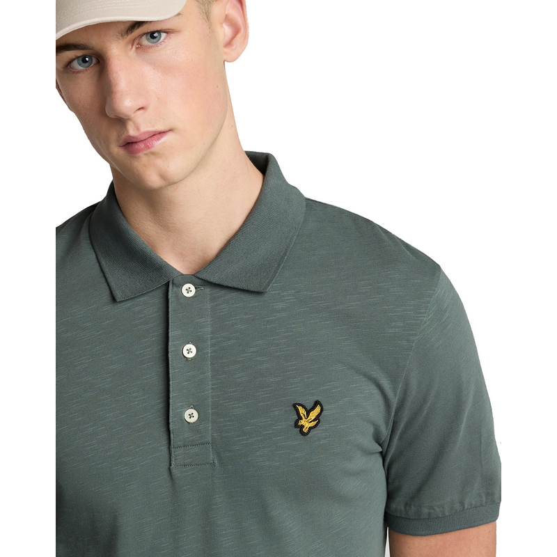 Heren Polo SP2000V.X583 Lyle and Scott GROEN