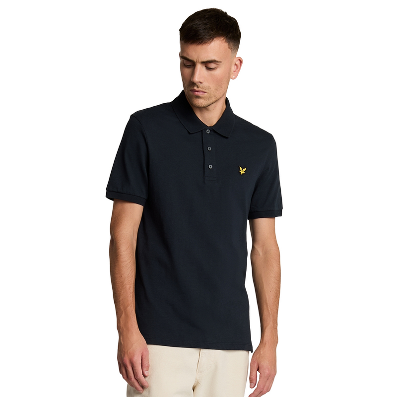 Heren Polo SP2000V.Z271 Lyle and Scott NAVY