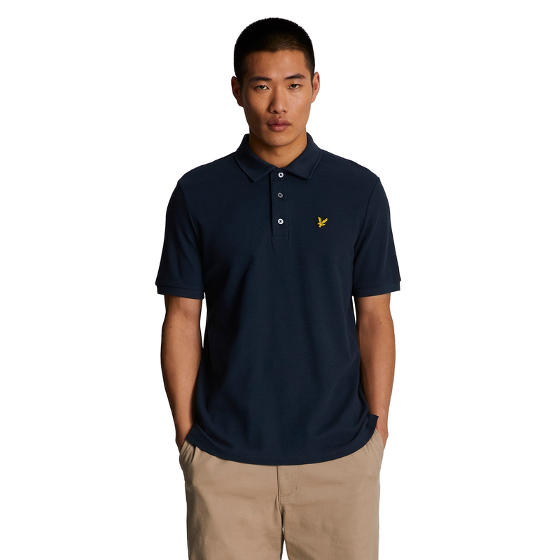 Heren Polo SP2003V.Z271 Lyle and Scott NAVY