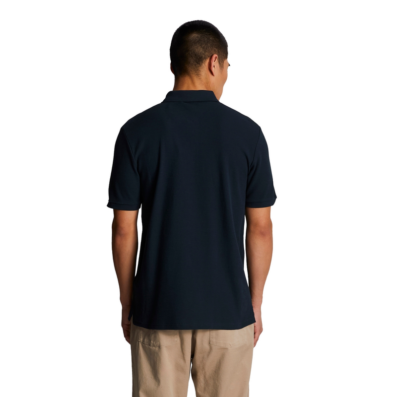 Heren Polo SP2003V.Z271 Lyle and Scott NAVY