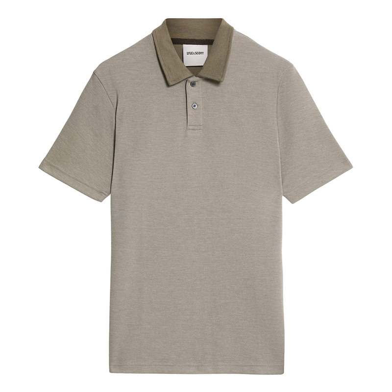 Heren Polo SP2227V.X824 Lyle and Scott TAUPE