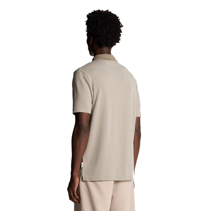 Heren Polo SP2227V.X824 Lyle and Scott TAUPE