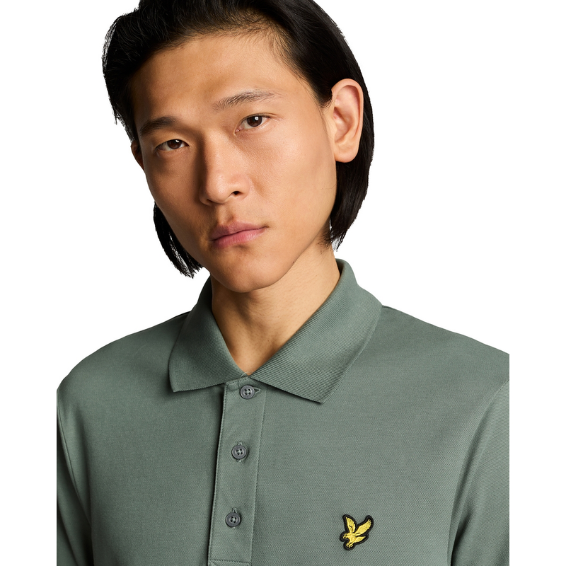 Heren Polo SP400VOG.X583 Lyle and Scott GROEN