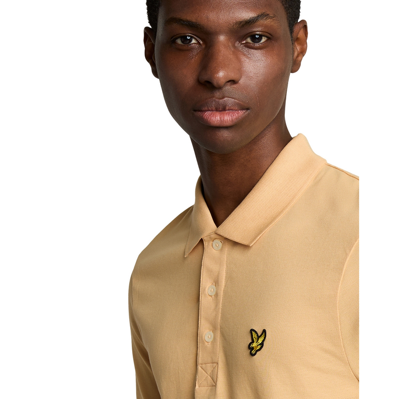 Heren Polo SP400VOG.X596 Lyle and Scott ORANJE