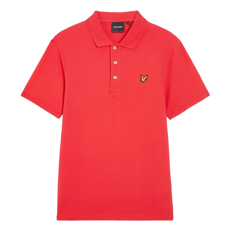 Heren Polo SP400VOG.X791 Lyle and Scott ROOD