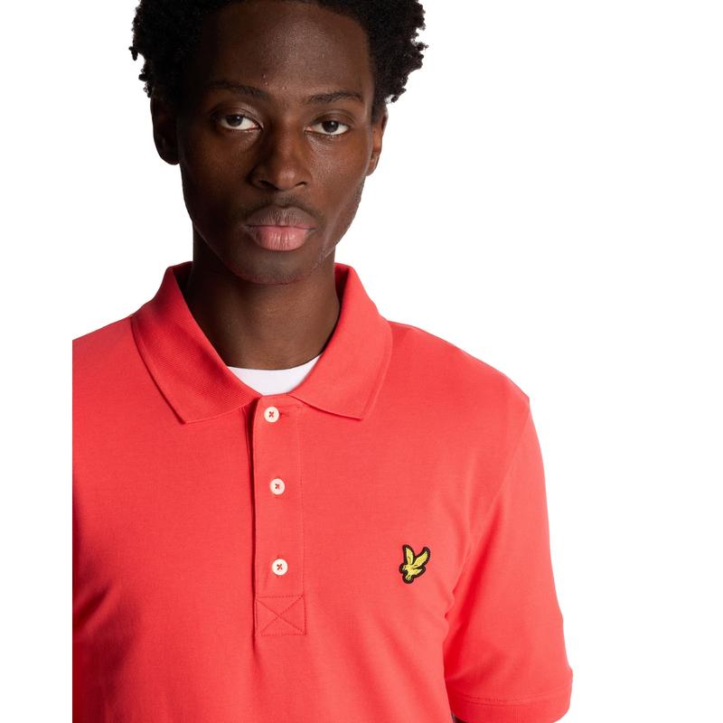 Heren Polo SP400VOG.X791 Lyle and Scott ROOD
