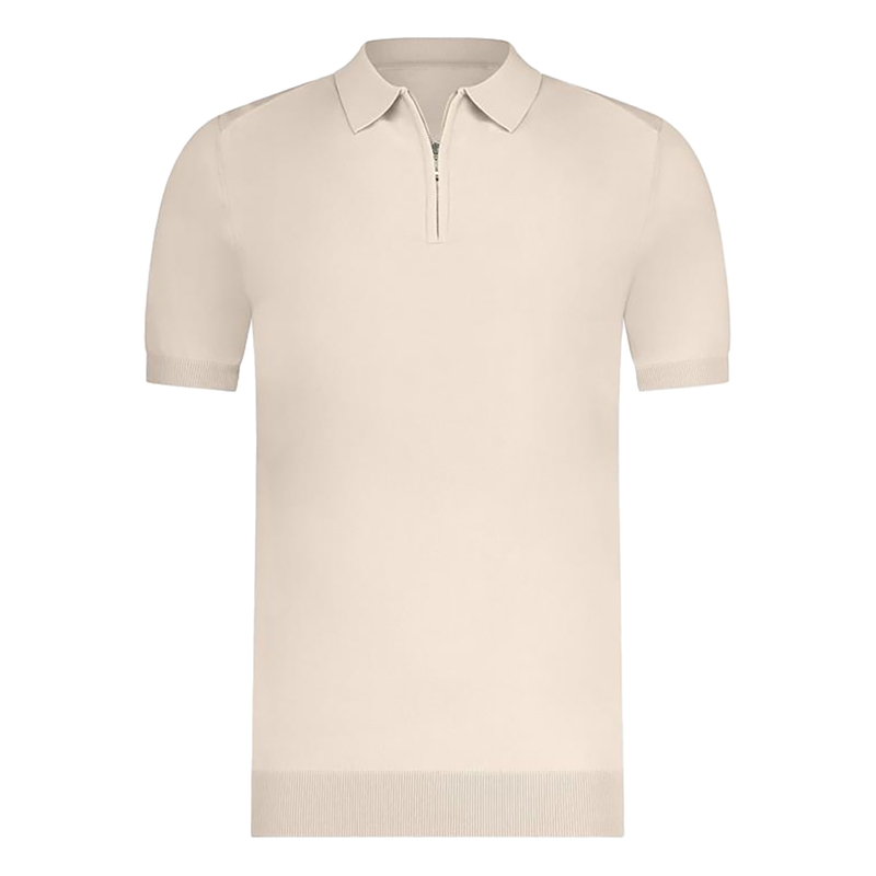 Heren Polo Trevi.V11 I'm Fine BEIGE