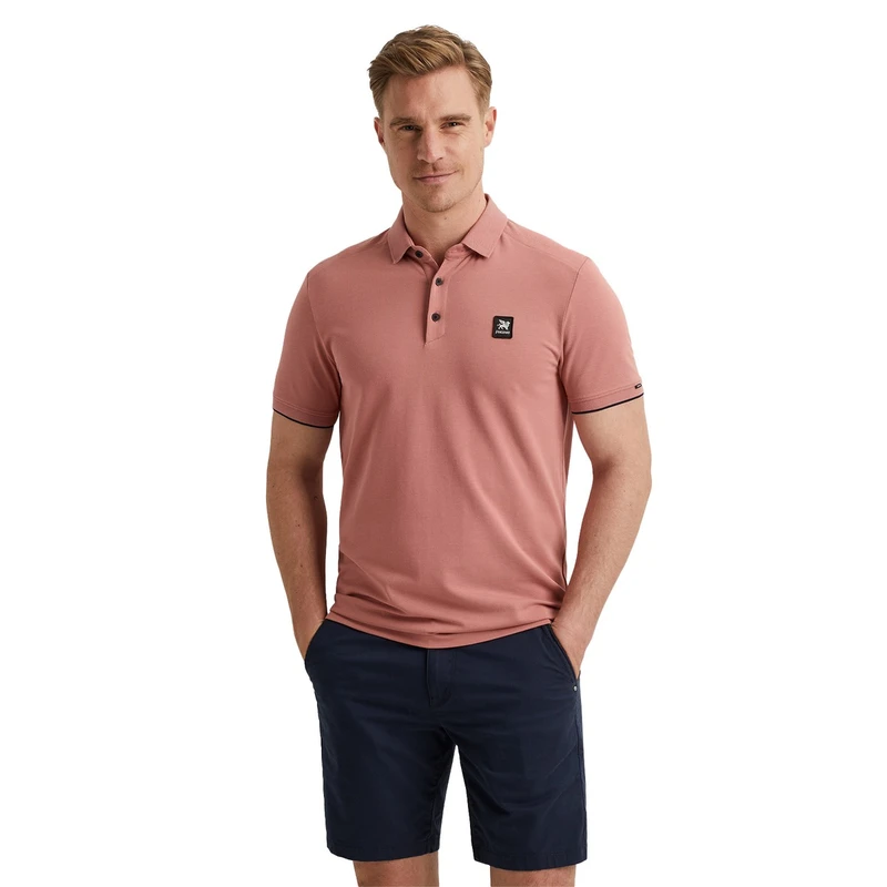 Heren Polo VPSS2404850 Vanguard ZWART