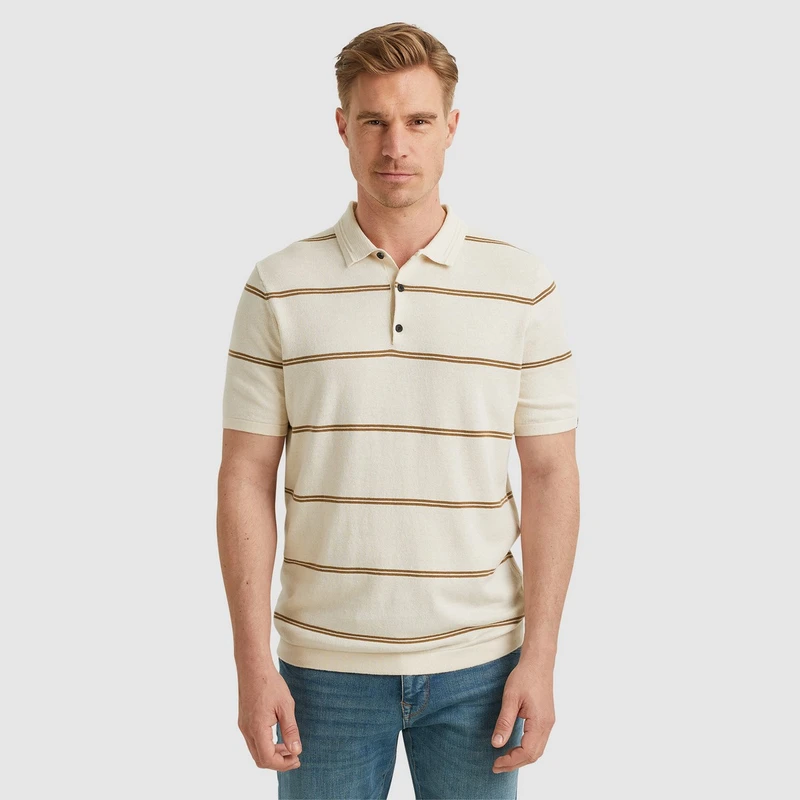 Heren Polo VPSS2405892 Vanguard Wit