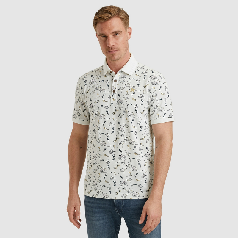 Heren Polo VPSS2503824 Vanguard Wit