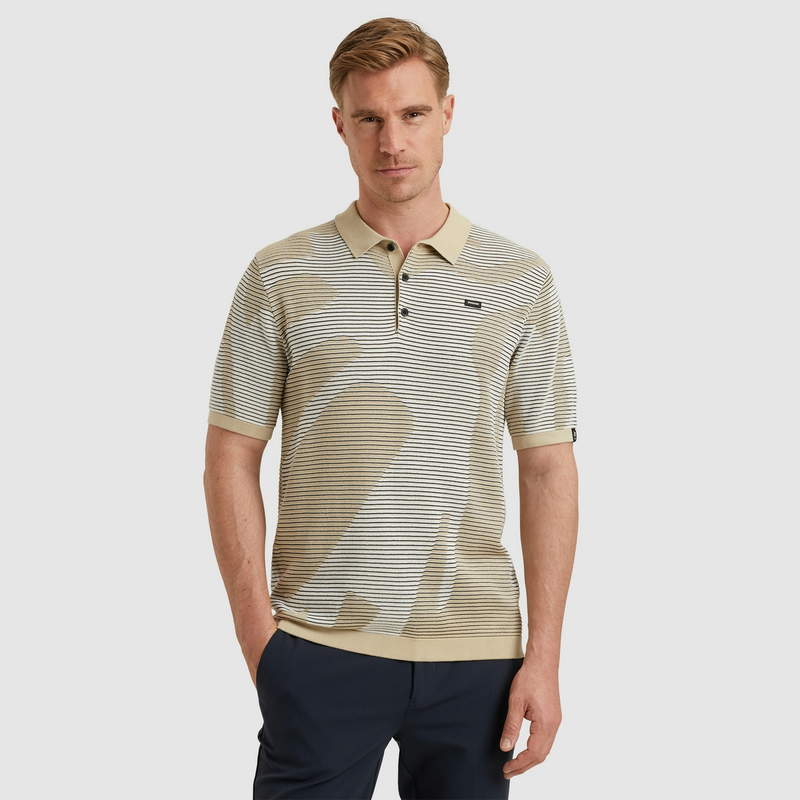 Heren Polo VPSS2503830 Vanguard BEIGE