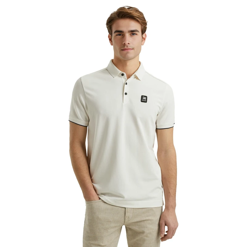 Heren Polo VPSS2504850 Vanguard Wit