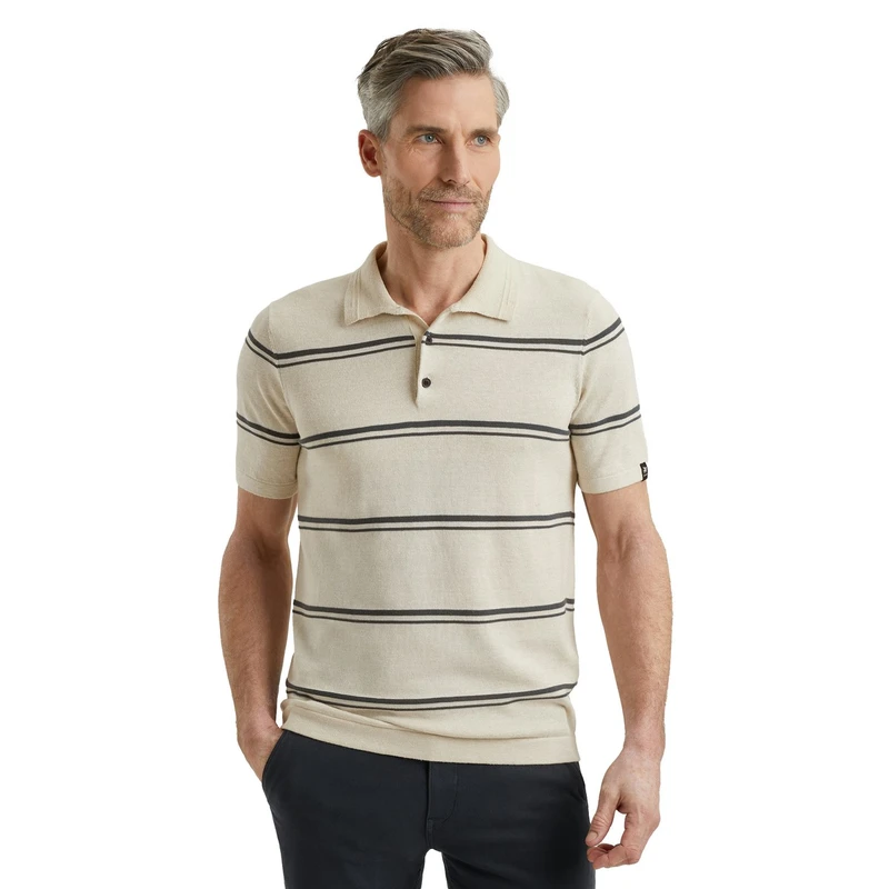 Heren Polo VPSS2504851 Vanguard ECRU