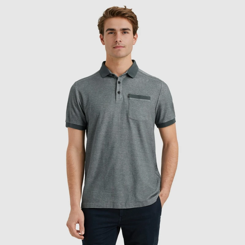 Heren Polo VPSS2504852 Vanguard ANTRACIET