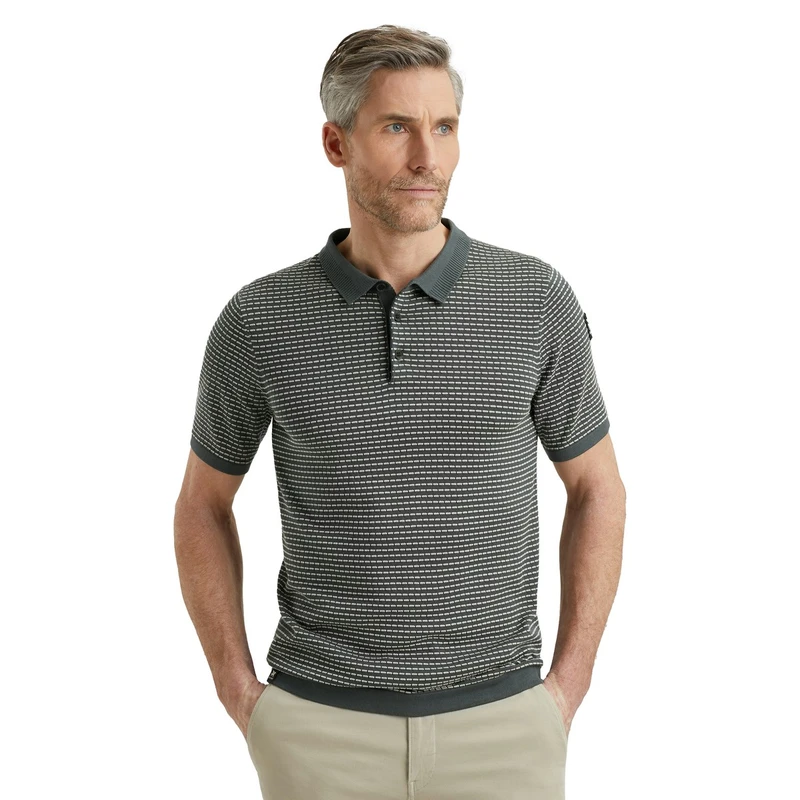 Heren Polo VPSS2504860 Vanguard ANTRACIET