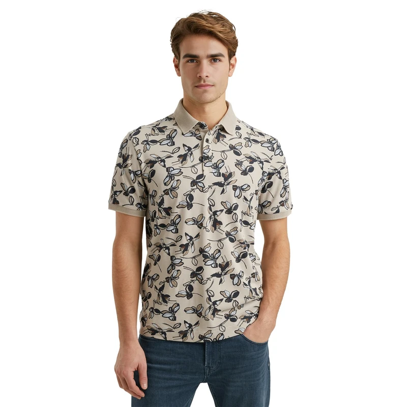 Heren Polo VPSS2505881 Vanguard ECRU