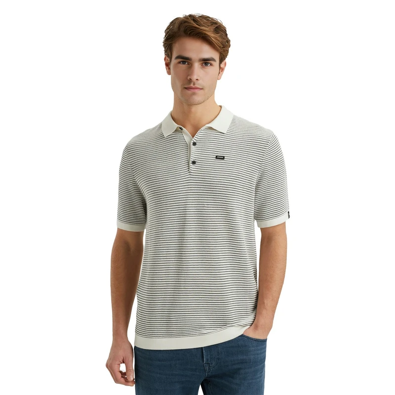 Heren Polo VPSS2505887 Vanguard Wit