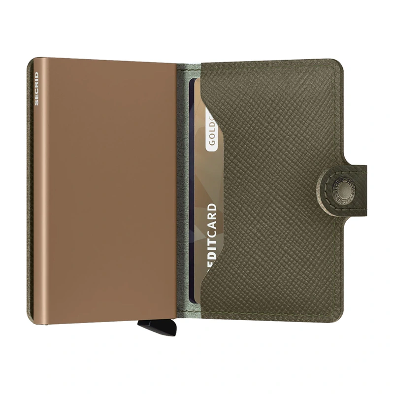 Heren Portemonnee Msa Olive Secrid Wallet OLIJF