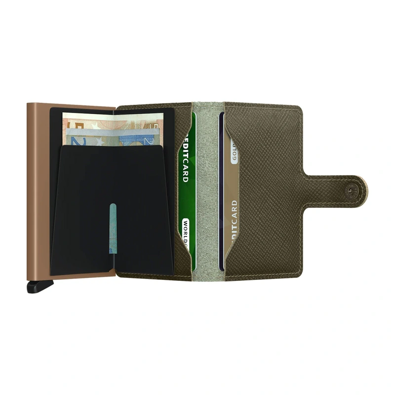 Heren Portemonnee Msa Olive Secrid Wallet OLIJF