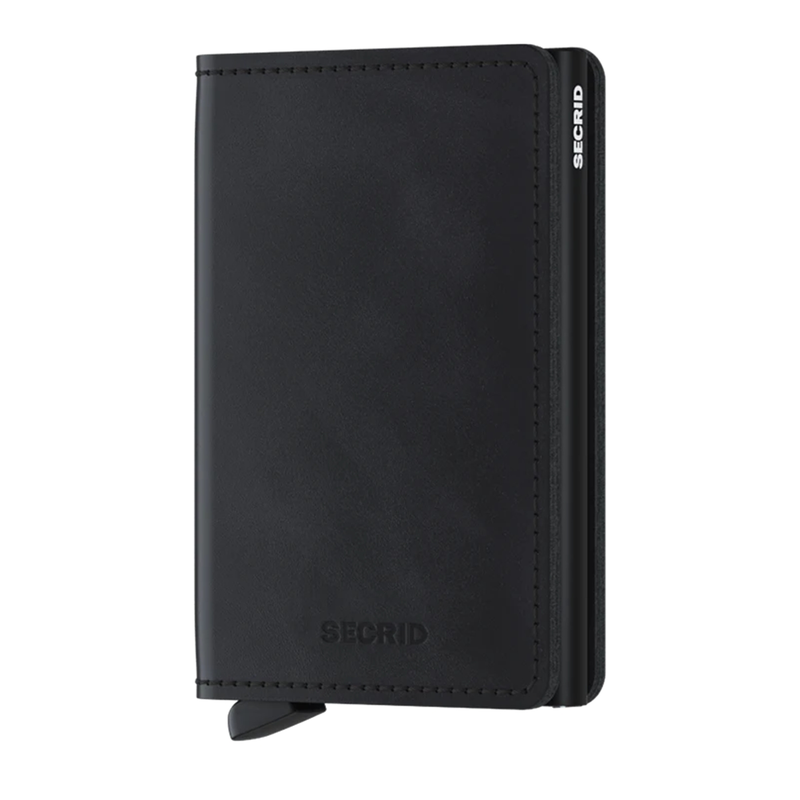 Heren Portemonnee SV-Black Secrid Wallet ZWART