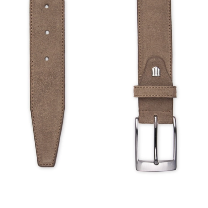 Heren Riem Taupe